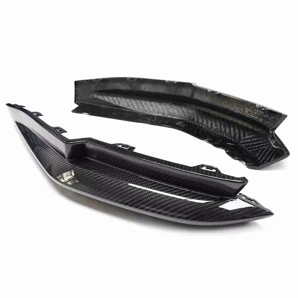 OE Style Dry Carbon Fiber Rear Bumper Splitters for  G80 M3 G82 M4 2021+ Body Kit